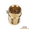 Harley Softail Low Rider Drilled Exhaust Pipe Tip End Plug 1.75"