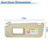 Lexus GX460 2010-2023 Beige Replacement Visor Left Side Sun Visor