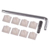 Car Accessories Stainless Steel Anti-Theft License Plate Screws