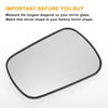 Ford Fiesta Left Side White Mirror Glass (2002-2005)