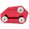 BMW S1000R CNC Red Side Kickstand Extension Pad (2014-2016)