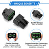 Hyundai & Kia - 2 x Sets 10 Pin Car Wiring Harness Connector Plug