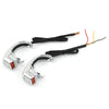 Harley Sportster / Dyna (39-41mm) 2 x Front Turn Signal Lights (2014-2023)
