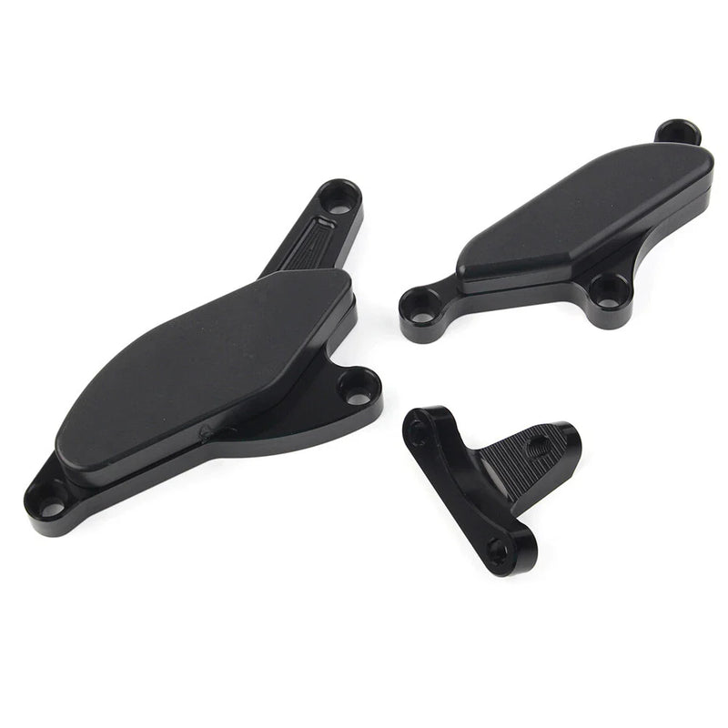 Kawasaki Ninja ZX10R Black Engine Slider Frame Crash Protector Guard (2008-2010)