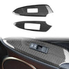 Lexus RC 2015-2022 100% Dry Carbon Fiber Window Lift Switch Panel Cover Trim