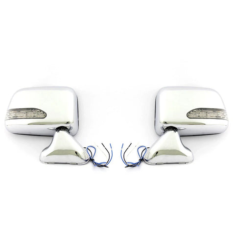 Toyota Hilux / 4Runner 1988-1998 Chrome Door Mirror w/LED