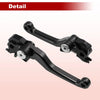 Honda CRF450R CRF450RX Black Short Brake Clutch Levers 1 Pair