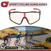 Motorcycle Goggles Motorcycle Red Lens Black Frame Triacetyl Cellulos