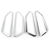 Honda Goldwing GL1800 Chrome Front Fog Light Eyebrow Trim Accents (2018-2023)