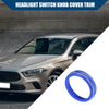 Mercedes-Benz A-Class (2019-2023) Blue Headlight Switch Knob Cover Trim