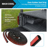Car Truck Motor Door Weatherstrip Seal D-Shape 8M Rubber Seal Strip