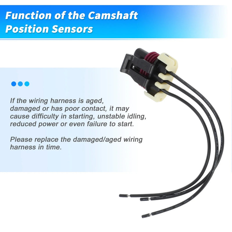 Chevrolet Camshaft Position Sensor Connector Pigtail Wiring Harness