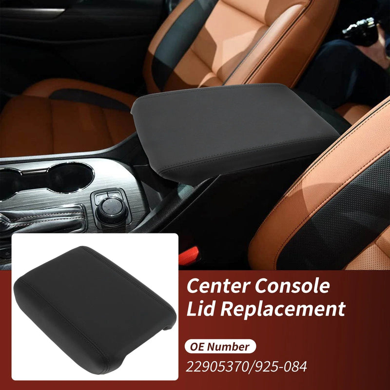 Chevy Traverse & GMC Acadia Black Center Console Armrest Lid