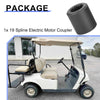 EZGO GE Motor Golf Cart Spline Electric Motor Coupler (1988–1996)