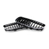 BMW E90 E91 LCI 328i 335i Chrome Black Front Kidney Grille (2009-2011)