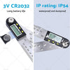 Digital Angle Finder Protractor Goniometer Ruler 360° Measurer