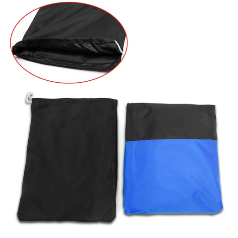 Harley Road Glide Ultra FLTRU FLTR Touring XXXL Black+Blue Motorcycle Cover