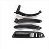 BMW E70 X5 E71 E76 4x Inside Door Pull Handle Switch Panel Trim (2008-2013)