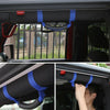 Jeep Wrangler CJ YJ TJ JK JL 2 x Roller Gripper Roof Handles (1955-2021)