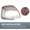 Lexus Toyota Land Cruiser Chrome Plated Rearview Mirror Cap Overlay
