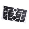 Opel Astra J Car Radio Stereo Button Repair Decal Set (2010-2015)