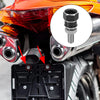 Universal Motorcycle 4pcs License Plate Frame Bolts Screws