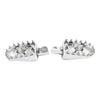 Harley Dyna Sportster Fatboy Wide Fat Foot Pegs MX Style