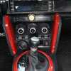 Toyota GT86 / BRZ 6X Red Interior Trim Center Control Side Cover (2012–2020)