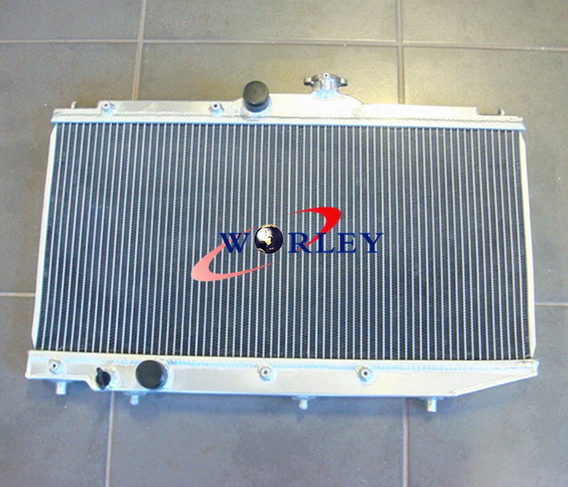 Toyota Corolla AE90 AE92 AE94 Aluminum Radiator & Fans (1989-1994)