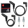 Bombardier TRAXTER Spark Plug & Wire Cap Kit 15in/24.4in (2003–2016)