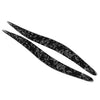Lexus IS250 IS350 Forged Pattern Headlight Eyebrow Eyelid Covers (06-12)