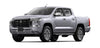 Mitsubishi L200 Triton 4 Door Handle Bowls 2 x Glossy Black (2024-2025)