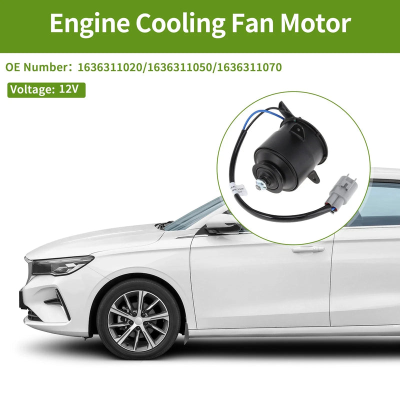 Toyota Camry Engine Cooling Fan Motor (1992–1999)