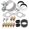 Polaris RZR 800 / S / 4 Exhaust Manifold Gasket Clamp Spring Kit (2008–2009)