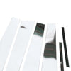 Dodge Charger 2011-2021 Door Trim Piano Covers 6 x Chrome Pillar Posts Set