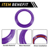 Jeep Wrangler JK JKU (2011-2017) Purple AC Vent Dashboard Decoration Rings