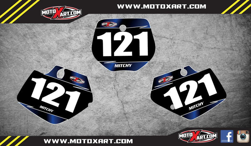 Yamaha YZ125 Custom Number Plates (1991-1992)