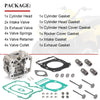 Polaris Scrambler 500 Engine Cylinder Head w/ Valve Gasket (1997-2012)
