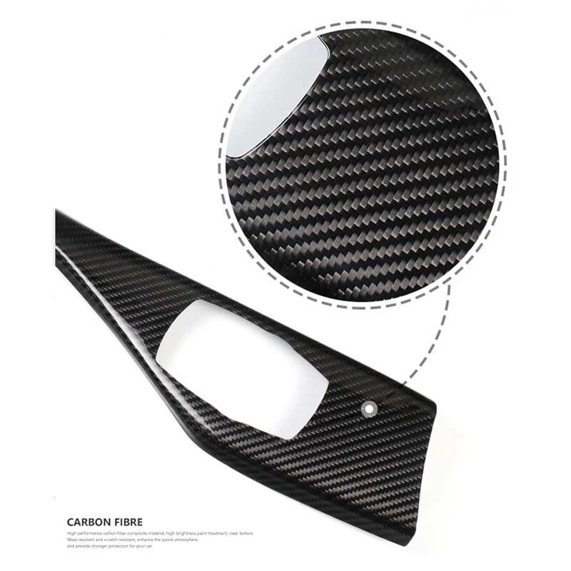 BMW 1 / 2 Series 220i DRY Carbon Fiber Center Console Gear Shifter Panel Trim