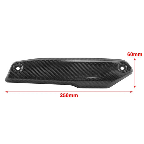 BMW F900R F900XR Carbon Fiber Exhaust Cover Guard (2019-2023)