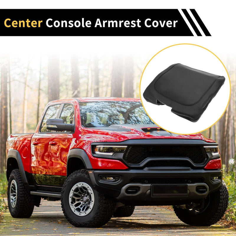 Dodge Ram Microfiber Leather Center Console Armrest Cover (2019-2023)