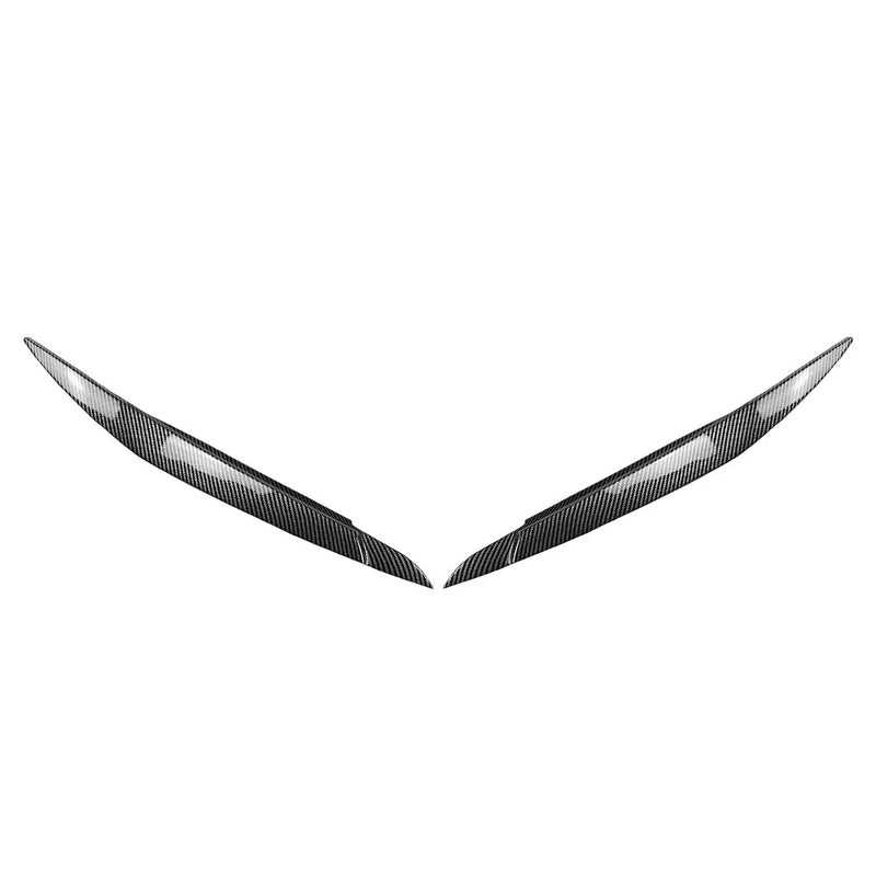 BMW X6 E71 E72 X6M X5M E70 Carbon Headlight Eyebrow Covers (2008-2019)