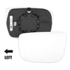 Volvo XC60 Heated Left Side Rearview Mirror Glass w/ Backing Plate (2010-2017)