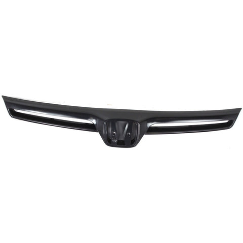 Grille For Honda Civic 2006-2008 DX EX LX Coupe 1.8L Black