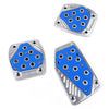 Manual Transmission Cars 3 x Non-Slip Gas Brake Clutch Pedal Covers
