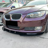 BMW 3 Series E92 E93 (2006-2013) Gloss Black 3 x Front Bumper Spoiler Lip