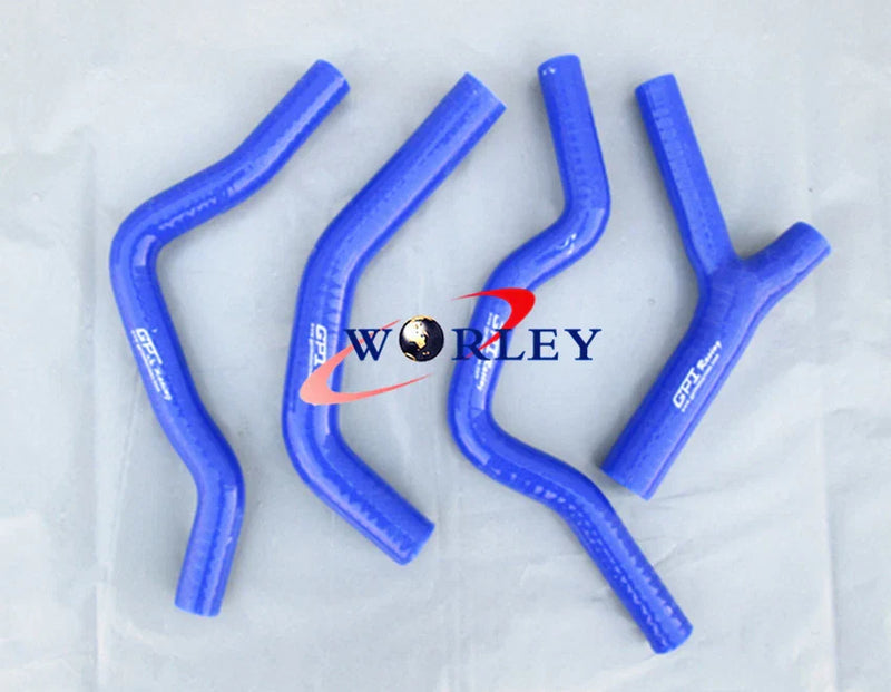 Honda CR500R CR 500 R Black Silicone Radiator Hose (1985-1988)