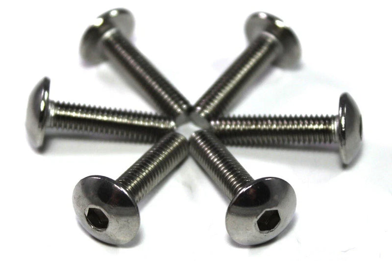 Rieju RS2 50 125 10x Schrauben / Verkleidung m6 x 25mm Pfanne Edelstahl