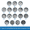 Land Rover Wheel Lock Lugnut Anti-theft Key Socket