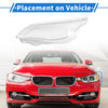 BMW 5 Series E60 1 x Front Left Headlight Lens Cover (2003-2010)